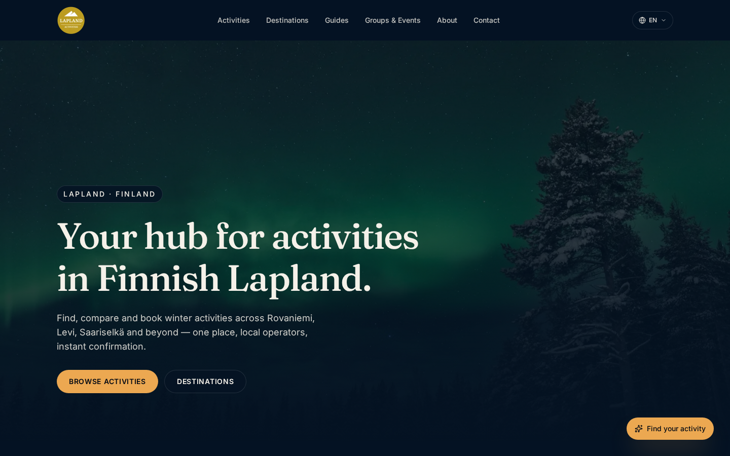 Lapland Winter Activities